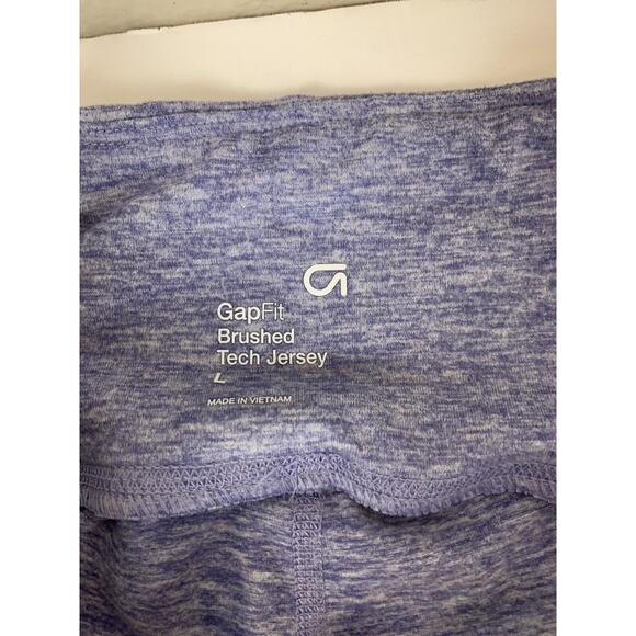 Gapfit Women’s Yoga Leggings ankle Length Soft‎ Brushed tech Jersey Size Large - Picture 3 of 4